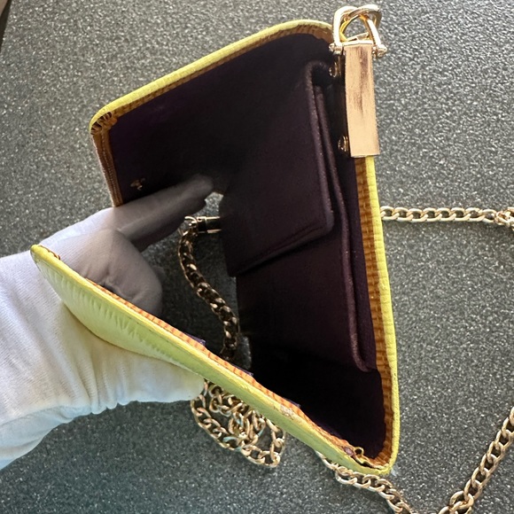 Louis Vuitton Epi Porte Tresor International Leather Trifold Long Wallet & Chain - Picture 8 of 16